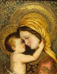 Madonna With Child Embracing Mary And Jesus Madonna And Child Blessed Mother Mary