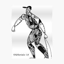 Tribute To Jackie Robinson Art Print By Soulfulstyles21 Redbubble Cartaz de design esportivo desenvolvido para o famoso jogador de beisebol do brooklyn dodgers, jackie robinson. tribute to jackie robinson art print by soulfulstyles21 redbubble