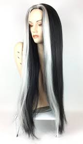 Lily Munster The Munsters Character Deluxe Quality Etsy White Ombre Hair Wig Hairstyles Blonde Hair Color