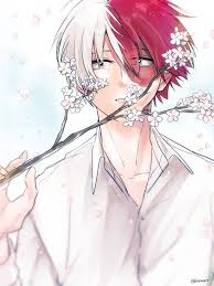 Cherry Blossoms Todoroki Shouto Katsuki Bakugou Midoriya Izuku Katsudeku Boku No Hero Academia My Hero Academia Bnha Hero My Hero My Hero Academia