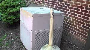 Get reminders to clean or change your air conditioner's filter. Old General Electric Central Air Conditioner Circa 1973 Running On A Hot Day Youtube