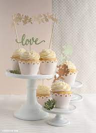Diy Wedding Cake And Cupcake Topper Lia Griffith Diy Wedding Cupcakes Cool Wedding Cakes Wedding Cupcake Toppers