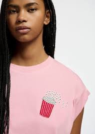 Discount t shirt rose clair Online T shirts vierges unisexe Coton col rond Rose  clair
