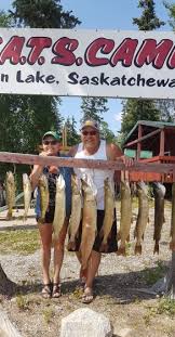 Alberta, prairies, canada, north america. Couple Does Well Fishing Jan Lake Yorkton This Week