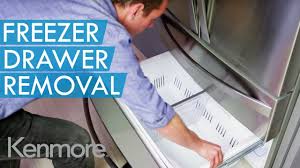 Freezer freezer pdf manual download. How To Remove Bottom Freezer Drawers Kenmore Elite Refrigerator Youtube