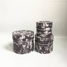 Wholesale Bouquet Luxury Cmyk Logo Embossed Hat Round Flower Box With Lid Flower Boxes Box With Lid Flower Packaging