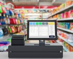 POS system in a store resmi