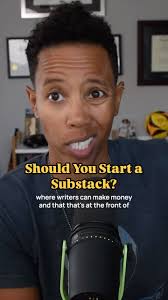 Should you start a Substack?, My honestly opinion: No., By all means, start  a paid blog or newsletter if you’d like, just HOST THAT SHIT ON YOUR OWN  WEBSITE, Yes, I realize there are costs associated ...