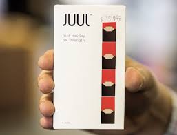 Juul's mission is to help people stop smoking cigarettes. The Globe Juul
