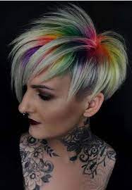 46 Trending Hair Color Styles For Short Hair 2018 Stylescue Haarfarben Ideen Trendige Haarfarben Haarfarben