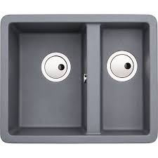 Made with uv static material provides a rich colour that will not fade. Abode Matrix Square 1 5 Bowl Composite Kitchen Sink Grey Wickes Co Uk