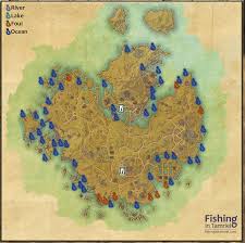 These maps show fishing locations in wrothgar / orsinium. Aldmeri Dominion Fishing Maps Fishing In Tamriel