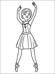 Select from 24104 printa ballet position coloring page from ballet category. Coloring Leap 2