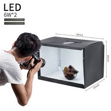 Product Photography Box Portable Photo Studio White Black Led Light Professional Portable Photo Studio Photo Light Box Photography Boxes