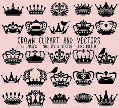 Crown Clipart Clip Art Crown Silhouette Clipart Clip Art Etsy Crown Silhouette Clip Art Crown Clip Art