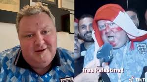'St George is Palestinian': Meet England's 'free Palestine' fan