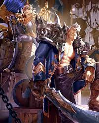 Anime Wallpapers Rogue Admiral Garen Corsair Quinn Lol League Of Legends Anime Wallpaper League Of Legends