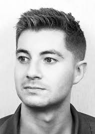 Image result for square face short haircuts men