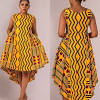 Mode chinoise robe chic femme modèle pagne tenue élégante robes de dame femmes africaines tenue africaine caftan jupe. 3