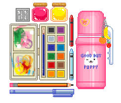 Strawberry Milk Baby Pixel Art Nostalgia Art Art