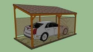 How To Build A Carport Cheap Youtube Building A Carport Lean To Carport Carport Designs