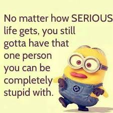 Over 100 funny jokes to make you laugh! Haha True Minions Funny Friends Quotes Minions
