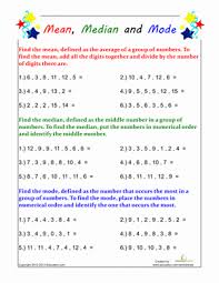 Mean Median And Mode Worksheet Education Com 10th Grade Math Sixth Grade Math 10th Grade Math Worksheets