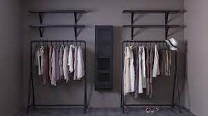Tidak semua pakaian harus dilipat dalam lemari agar terlihat tetap rapi. Almari Baju Diy Inspirasi Dari Ikea 2019 Youtube
