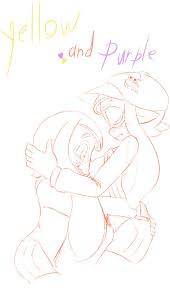 Yellow and purple comic criada por ermame26(h. Edsheeple On Twitter Sketch Splatoon Yuri Yellow And Purple ã‚¹ãƒ—ãƒ©ãƒˆã‚¥ãƒ¼ãƒ³