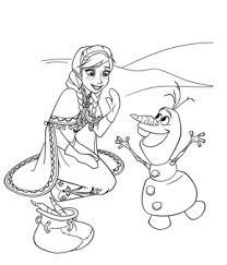 Anna E Olaf 2 Disegni Da Colorare Gratis Disegni Da Colorare E