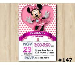 Choose from twelve unique paper types, two printing options and six shape options to design a card that's perfect for you.size: Minnie Mouse Birthday Invitation Minnie Mouse In Heart Invitation Template