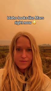 What planet are we on? 😵‍💫 #idaho #idahohome #stanleyidaho #sawtooths  #sawtoothmountains #forestfire #sunsets #fire #mountaingirl #idahogirl  #CapCut