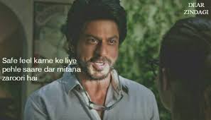 Inspirational Quotes From Dear Zindagi That Will Make You Fall In Love With Your Life These dialogues are uttered in the last scene of the movie and it has such deep meaning that it left me bewildered. inspirational quotes from dear zindagi
