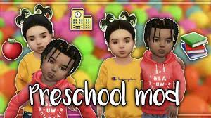 The online schooling mod and the smarter homework mod allows sims to attend remote classes and do their homework with their classmates on the. Sims 4 Cc Preschool Mod 10 2021
