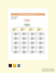 22 Department Chart Templates In Google Docs Word Pages