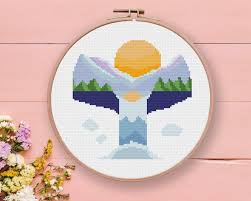 See more ideas about cross stitch patterns, cross stitch, cross stitch embroidery. Waterfall Scenery Cross Stitch Pattern