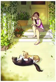 Artist Perfectly Illustrates The Joys Of Living Alone The Pictures Are So Relatable Dog Illustration Alone Art Art