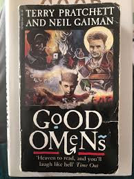 Good Omens Book Cover Google Search Good Omens Book Book Cover Books