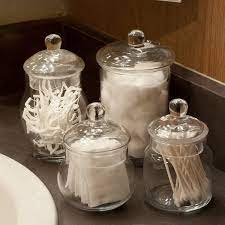 Maybe you would like to learn more about one of these? Zgongz Set Of 4 Small Decorative Clear Glass Apothecary Jars Wedding Centerpiece Storage Canisters With Lids Wayfair