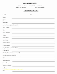 Patient Intake Form Template Awesome New Customer Information Form Template Excel Templates Health History Form Word Template Doctor For Kids