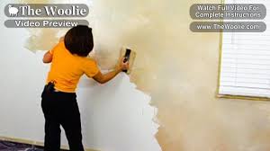 Say goodbye to boring walls. Quick Color Meshing Faux Painting Wall Technique By The Woolie How To Paint Walls Fauxpainting Youtube