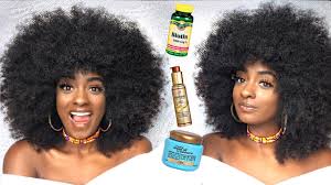 Drink at least eight cups of water and eat healthy foods such as fish, fruits, vegetables and nuts. Hair Products That Make Your Hair Grow Faster Longer And Stronger Natural Hair Youtube