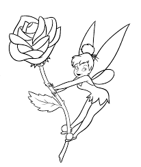 We take pride in ensuring that all of our pictures are clearly categorized, so it's easy for you to find what you're looking for. Tinkerbell And A Rose Coloring Page Free Printable Coloring Pages For Kids