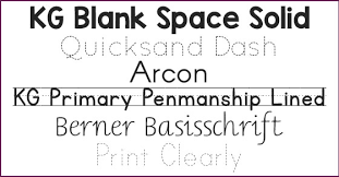 Open word and go to the font menu. The Best Free Fonts To Use With Beginning Writers Picklebums