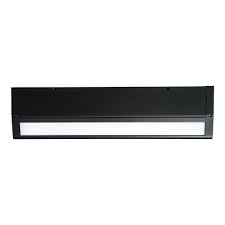 Halo 9 In Black Led Dimmable Under Cabinet Light Hu1009d930mbr The Home Depot