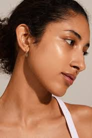 Shop Elise Linked Earrings Gold Plated with Crystal