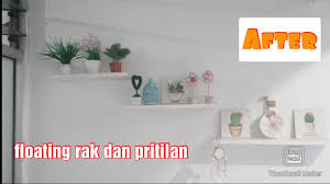 Luas dinding kosong mulailah dengan mencari tahu seberapa luas ukuran dinding rumah anda. Room Make Over Sederhana Dekorasi Dinding Ruang Tamu Pritilan Nya Youtube