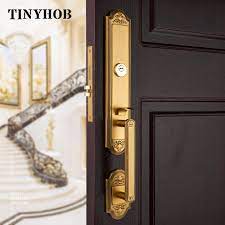 Check spelling or type a new query. Luxury Villa Hotel Restaurant Zinc Alloy Entry Door Handle Real And Dummy Double Door Lock Set Security Entrance Door Hardware Door Locks Aliexpress