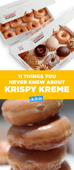 The most common krispy kreme donuts material is ceramic. 11 Things You Didn T Know About Krispy Kreme Delish Com