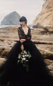 Black Bridal Dresses Colored Wedding Gown Dorris Wedding